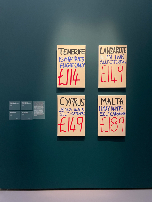 Monk jonathan holiday paintings kunsthaus zurich